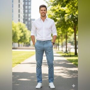 Birddogs Blue Chino Pants